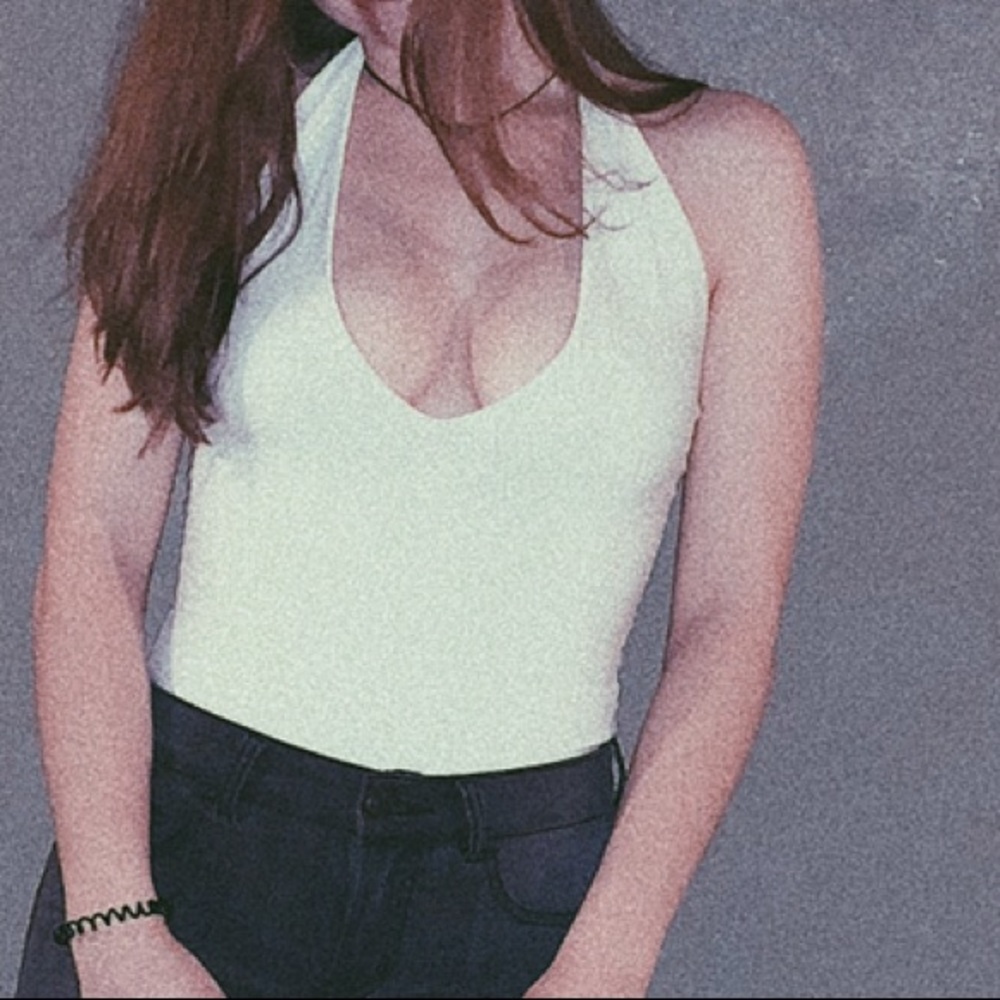 white bodysuit